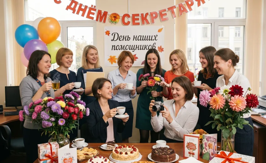 👩‍💼👨‍💼 С Днём секретаря!